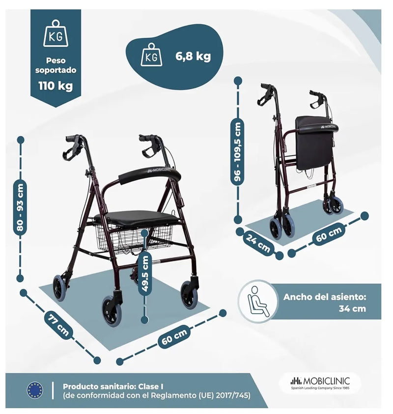 Andador para ancianos Mobiclinic