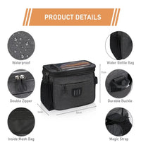 Bolsa de Manillar de Ciclismo flintronic