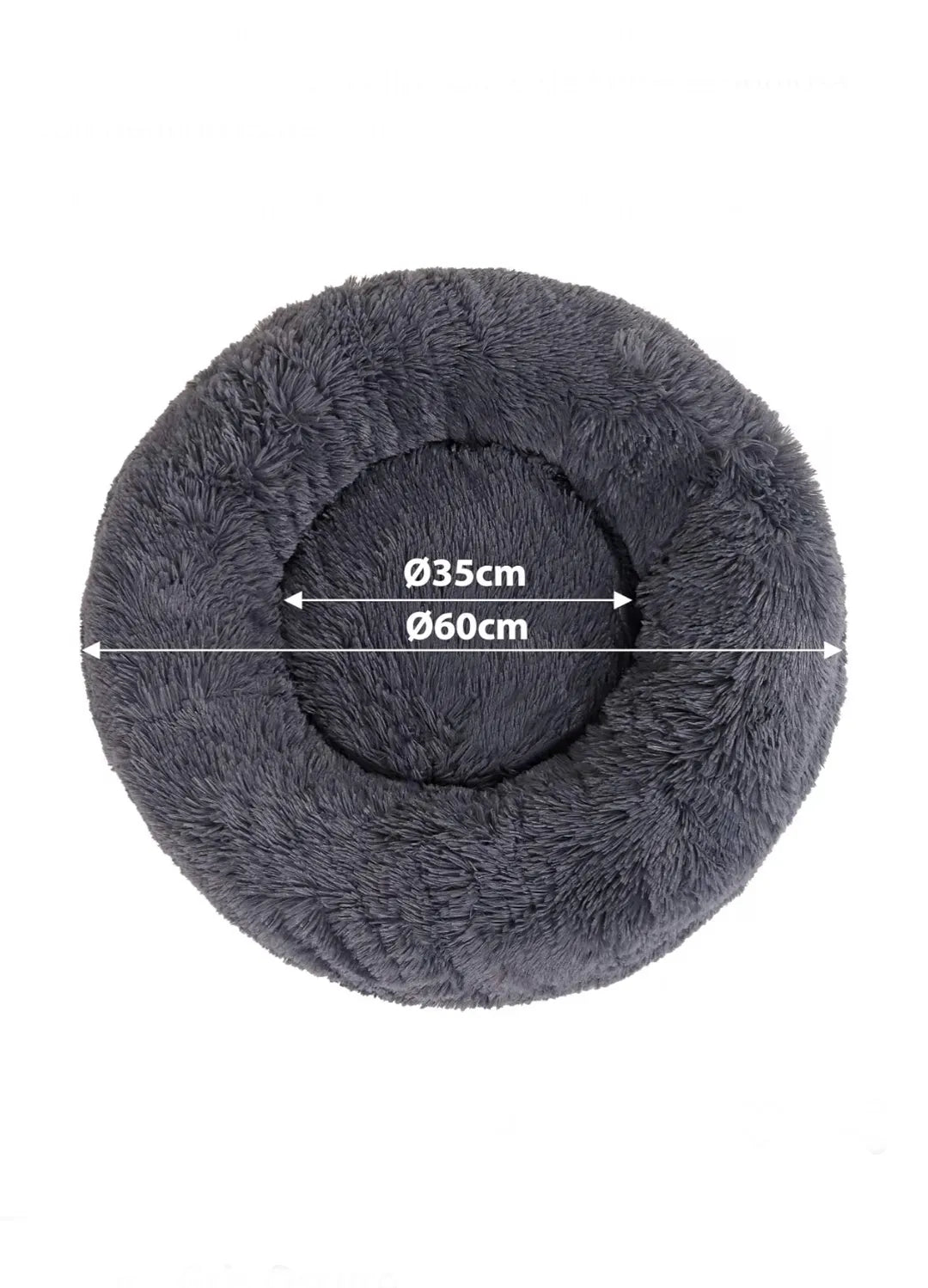 Cama Tipo Donut para Perros y Gatos