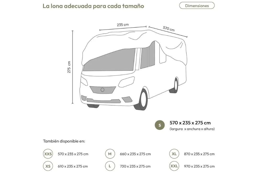 Funda Protectora para Autocaravana - Travora