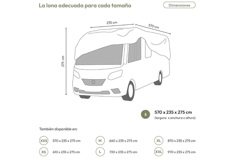 Funda Protectora para Autocaravana - Travora