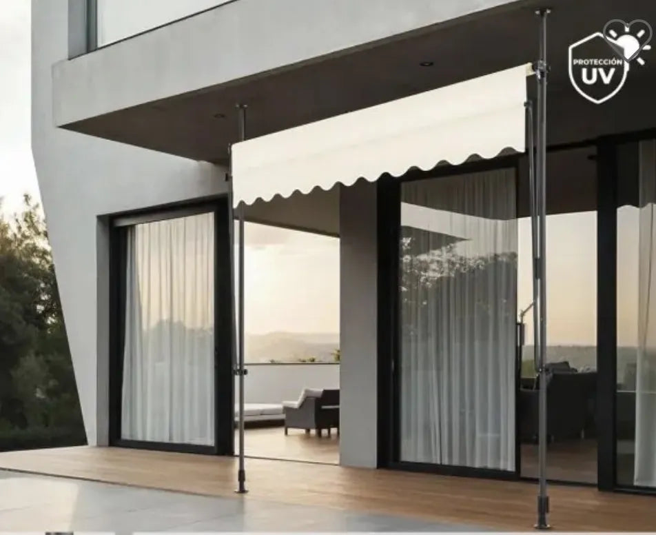 Toldo plegable para balcón