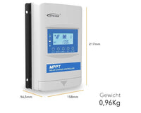 Regulador de carga solar EPEVER MPPT XTRA-N