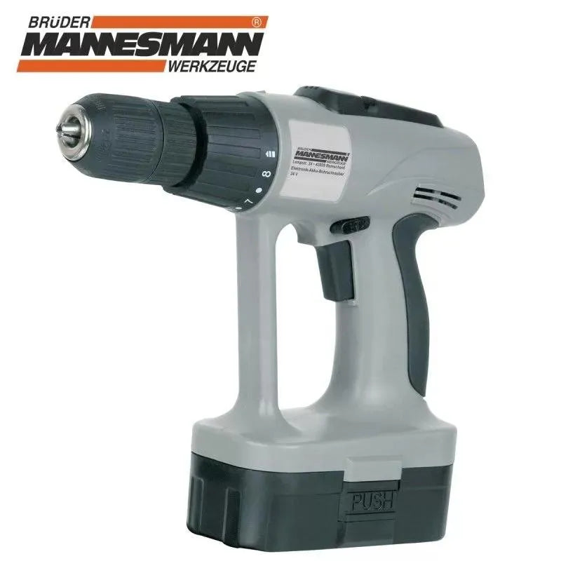 Taladro inalámbrico electrónico - Mannesmann