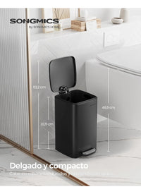 Cubo de Basura de Baño SONGMICS