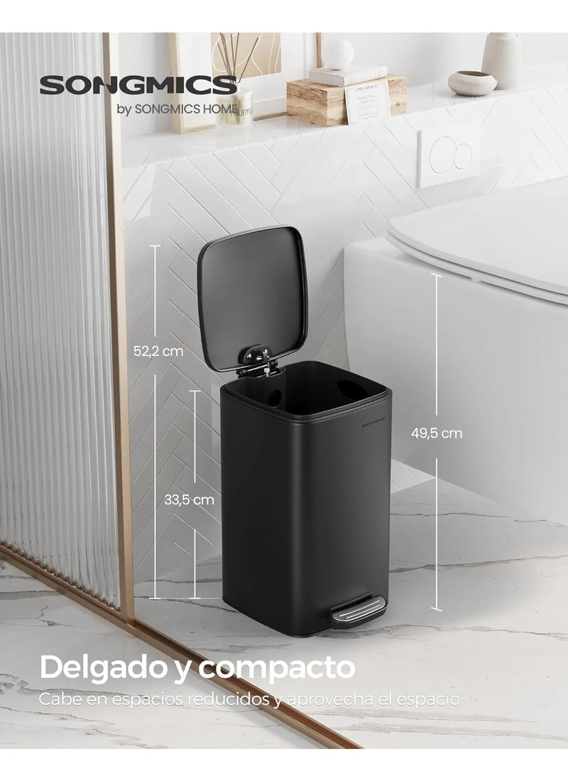 Cubo de Basura de Baño SONGMICS