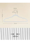 30 Perchas de Terciopelo SONGMICS