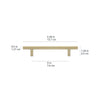 Tirador de armario Amazon Basics