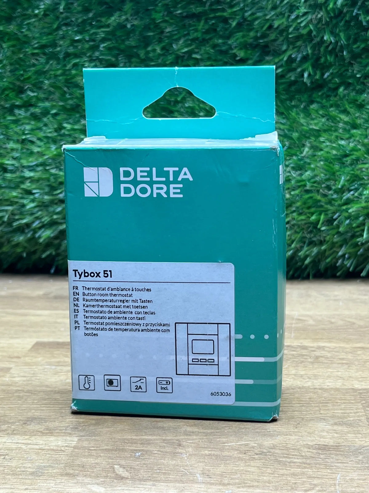 Termostato ambiente para bomba de calor Delta Dore Tybox 51