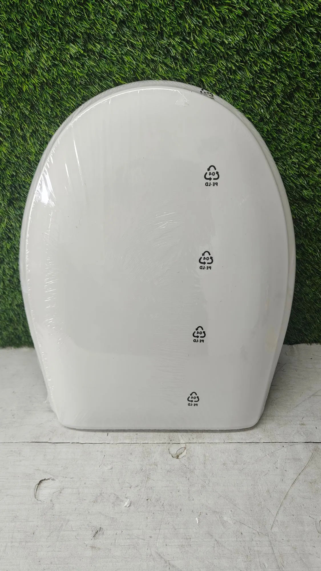 Asiento Fijo para el Inodoro, Incluye Kit de Fijación y Bisagras de Acero