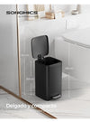 Cubo de Basura Baño SONGMICS