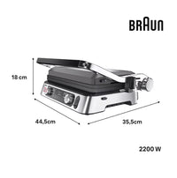 Plancha eléctrica Braun