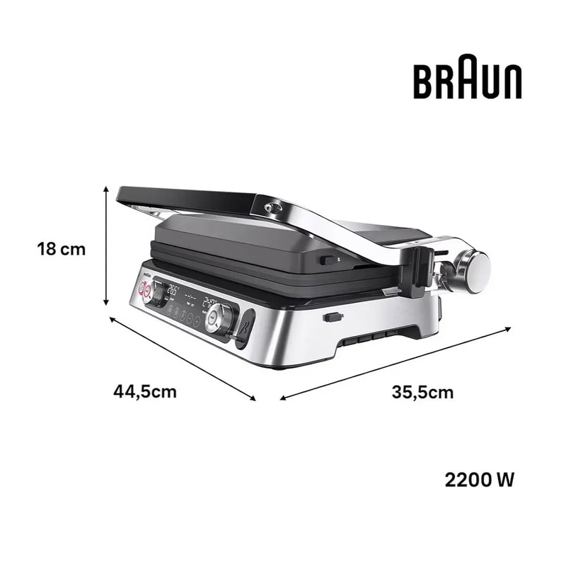 Plancha eléctrica Braun