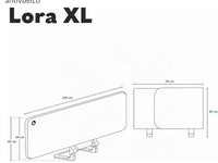Barrera portátil para cama de bebe