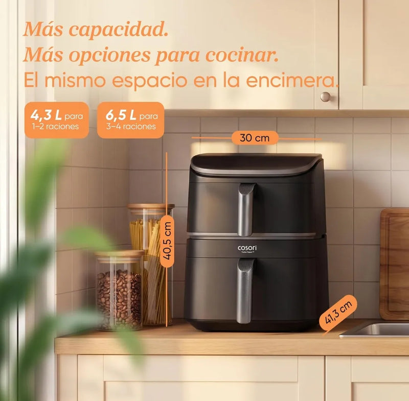Freidora de aire con doble cesta - Cosori
