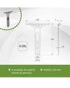 Pack de 4 Flejes de Persiana Enrollable Amig