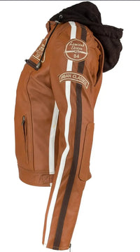Chaqueta de moto de mujer cuero talla S - Urban