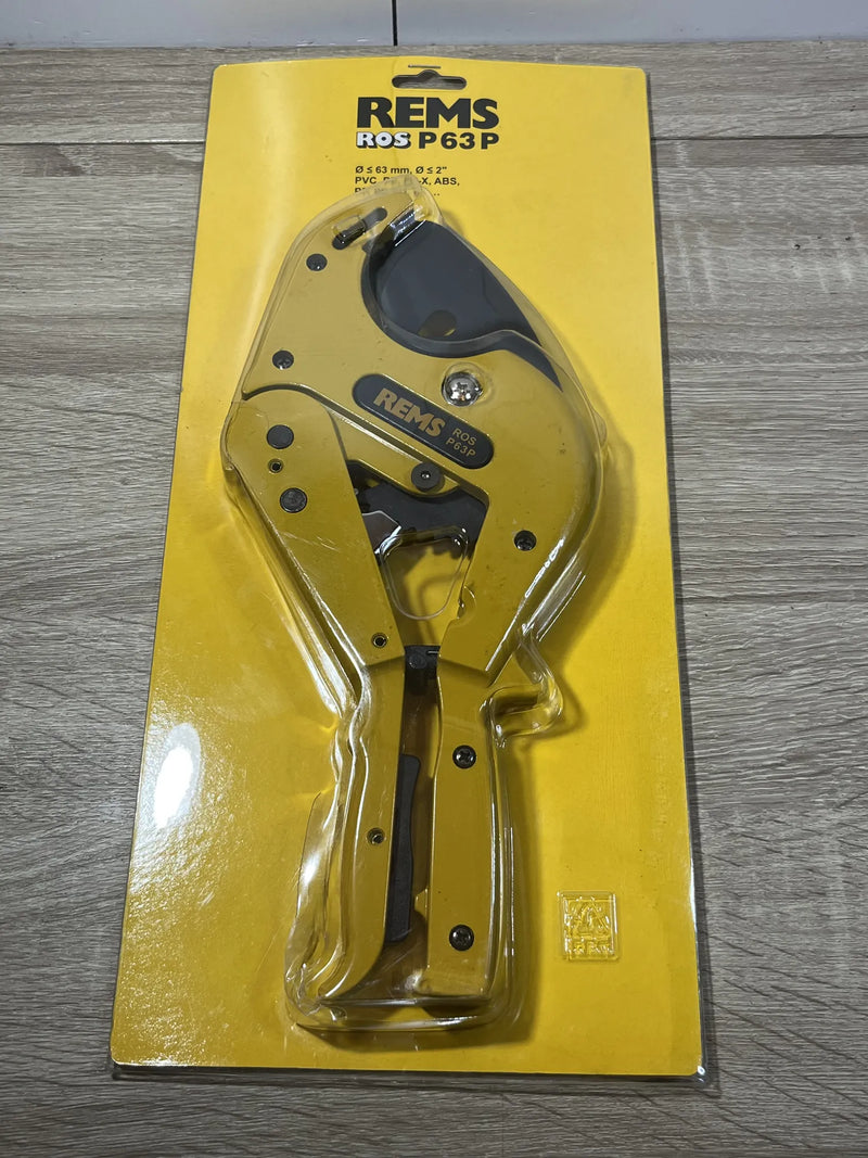 Tijera para tubo plastico P63P REMS