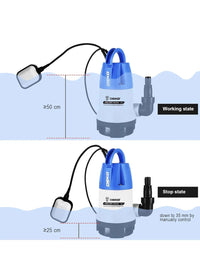 Bomba de agua sumergible eléctrica de 400 W DEKO
