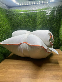 Almohada de Plumas 40x80cm Orange Wave