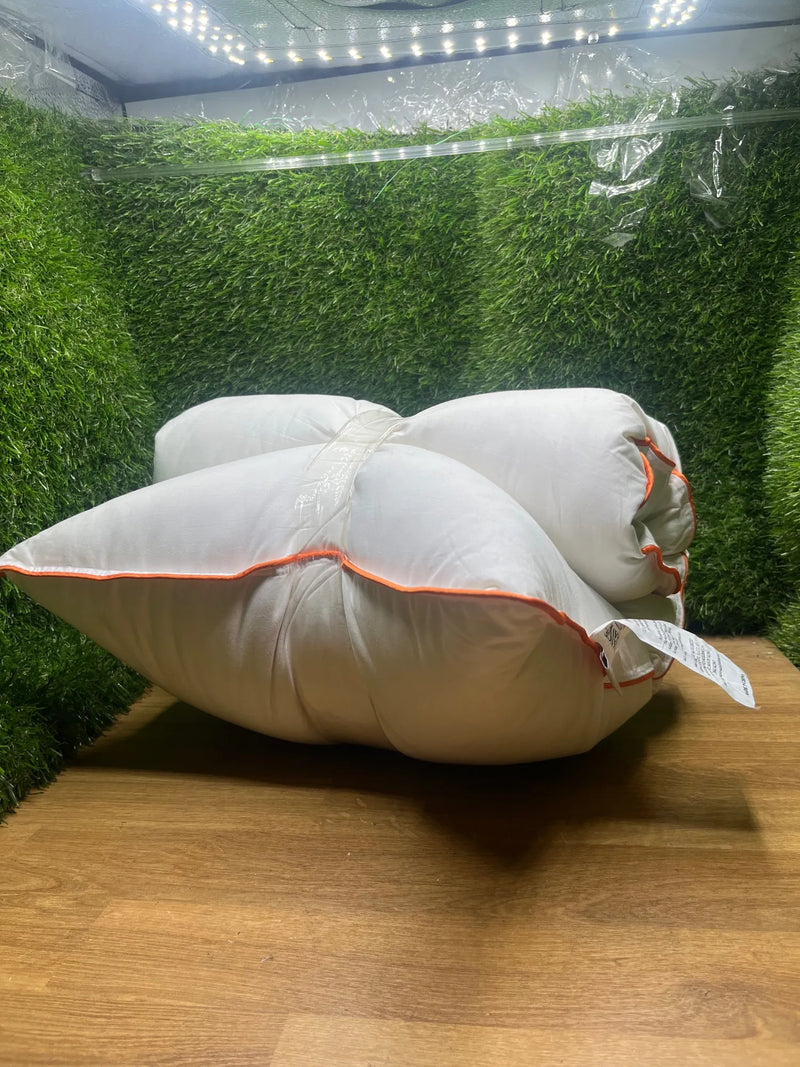 Almohada de Plumas 40x80cm Orange Wave
