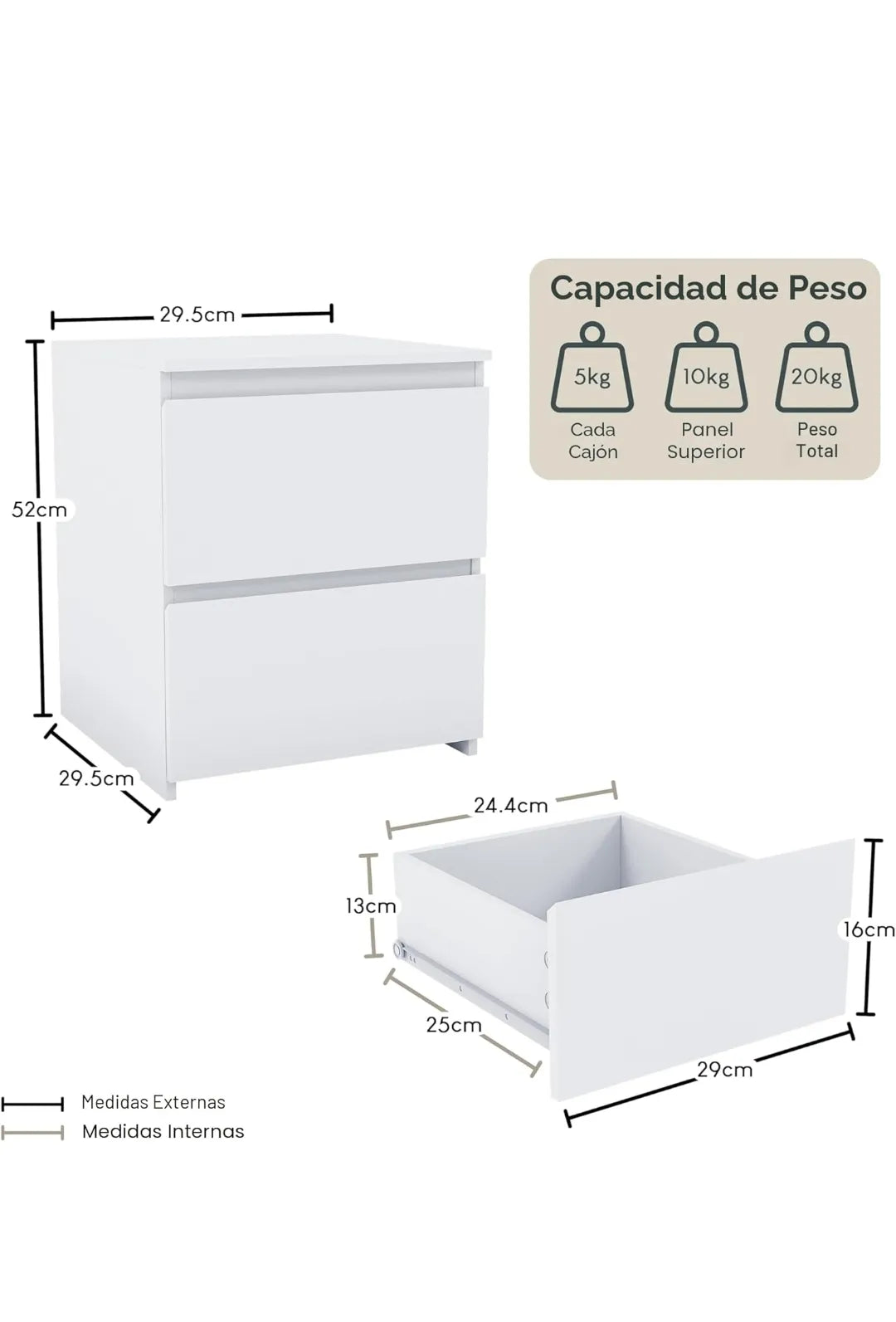 Mesitas de noche - Vida Designs