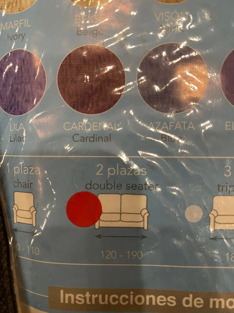 Funda Elástica para Sofá de 2 Plazas