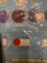 Funda Elástica para Sofá de 2 Plazas