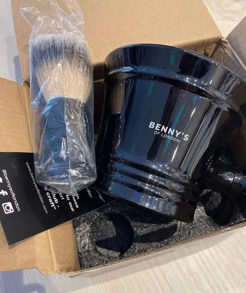 Kit Bennys barba cepillo y taza