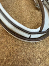 Brida de Piel Blanca Completa