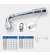 Llave de tubo Brilliant