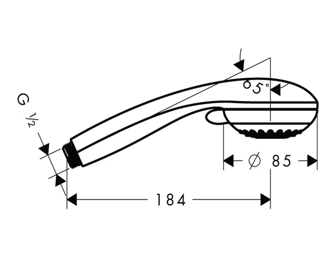 Ducha de mano hansgrohe Crometta