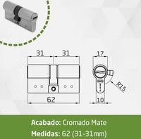 Cilindro de seguridad Amig