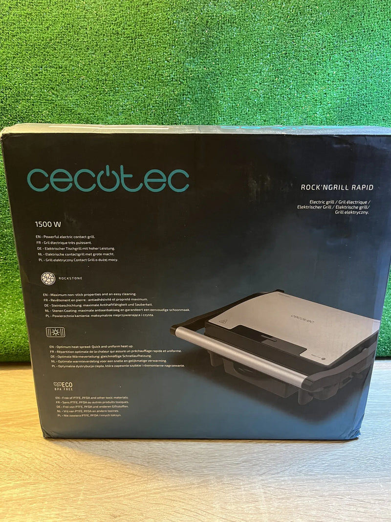 Parrilla Eléctrica Cecotec Rock'nGrill 1500W