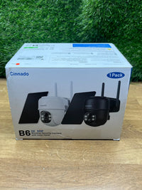 Camara Vigilancia WiFi Exterior Solar Cinnado 2K