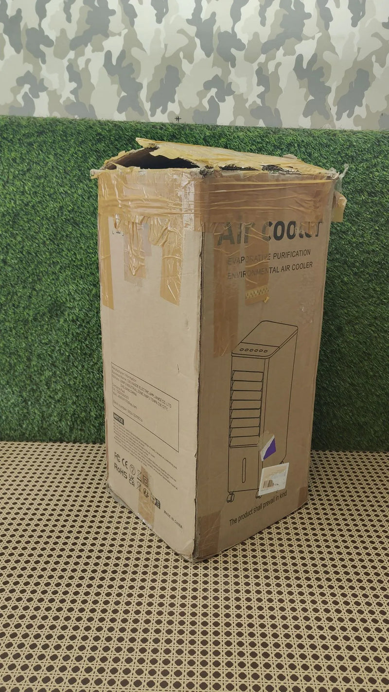 Enfriador de Aire Evaporativo Portátil, Humidificador, Ventilador
