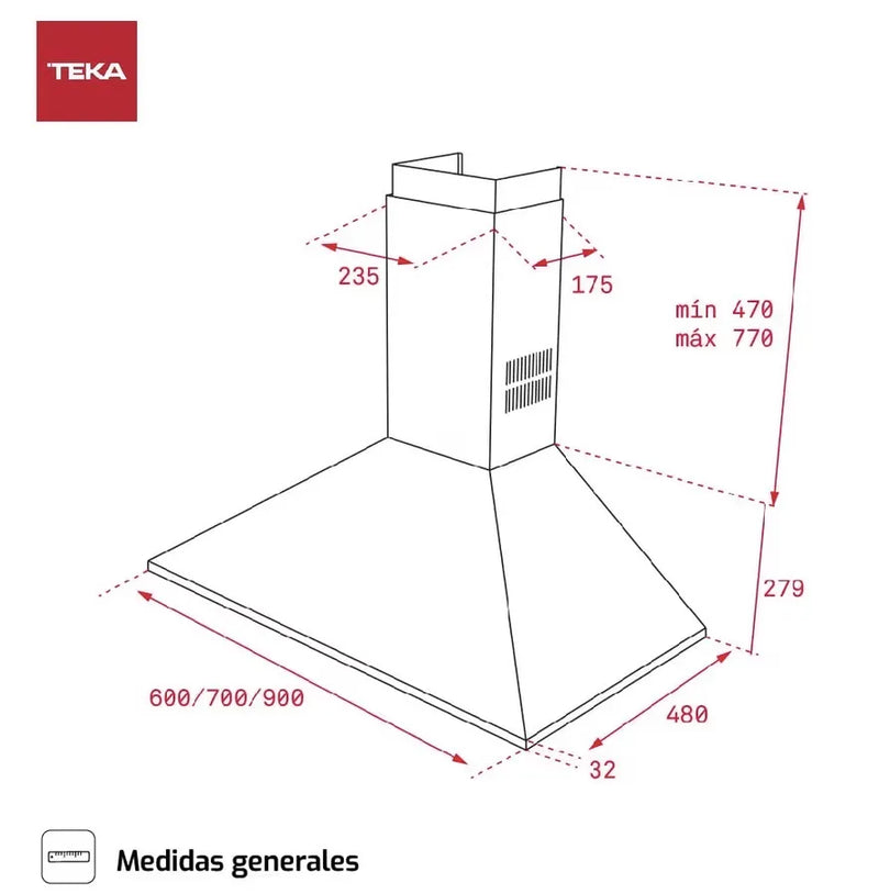 Campana extractora Teka