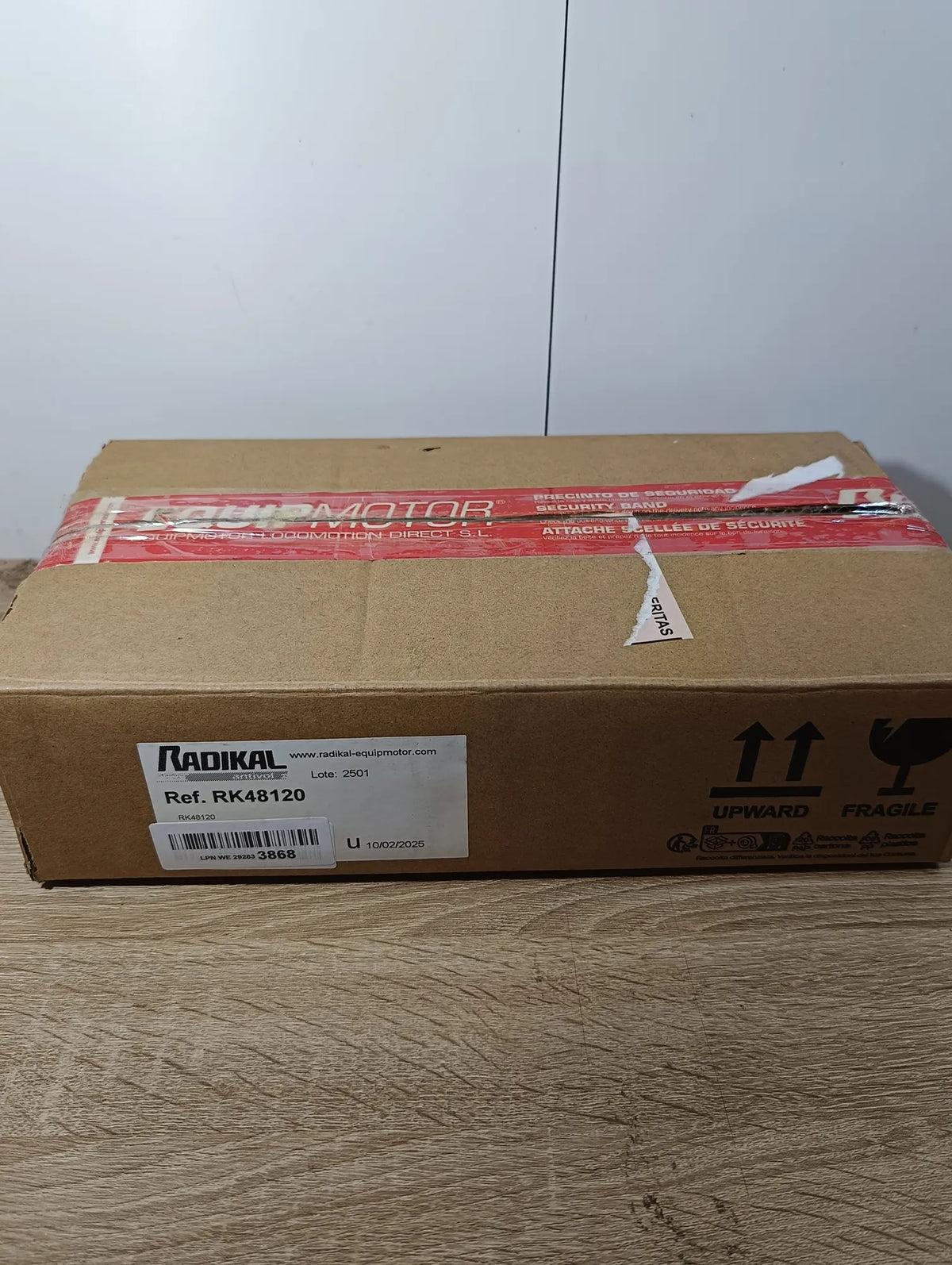 Cadena Antirrobo Moto Premium RADIKAL