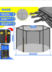 Red de Seguridad de Recambio para trampolín 244 cm