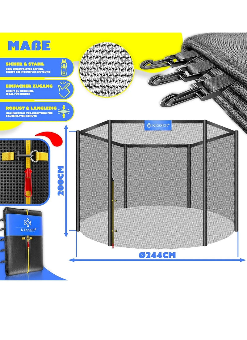 Red de Seguridad de Recambio para trampolín 244 cm