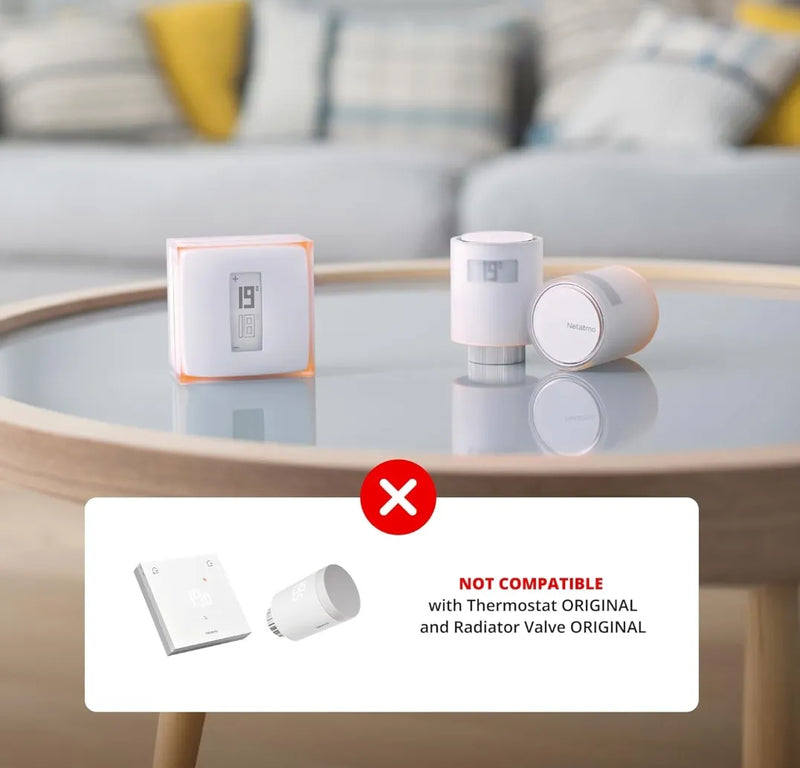 Valvulas termostáticas wifi - Netatmo