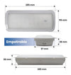 Luz de Emergencia LED Empotrable LED ATOMANT