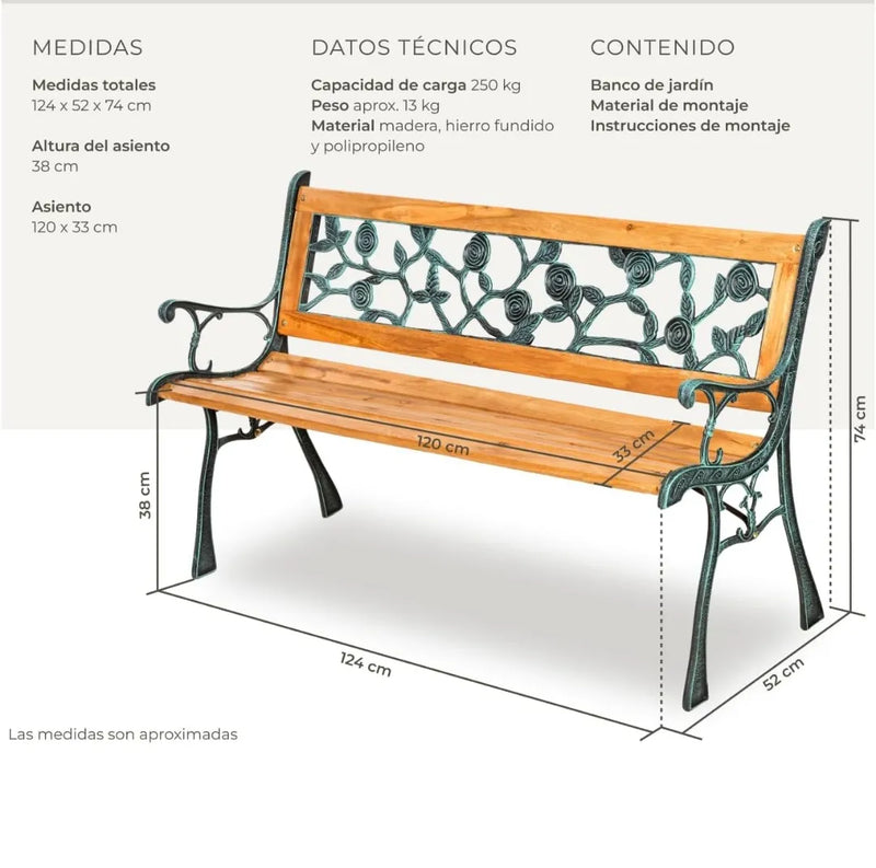 Banco de Jardín Exterior