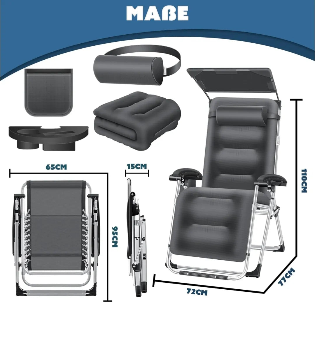 Tumbona plegable - Kesser