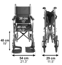 Silla de ruedas plegable