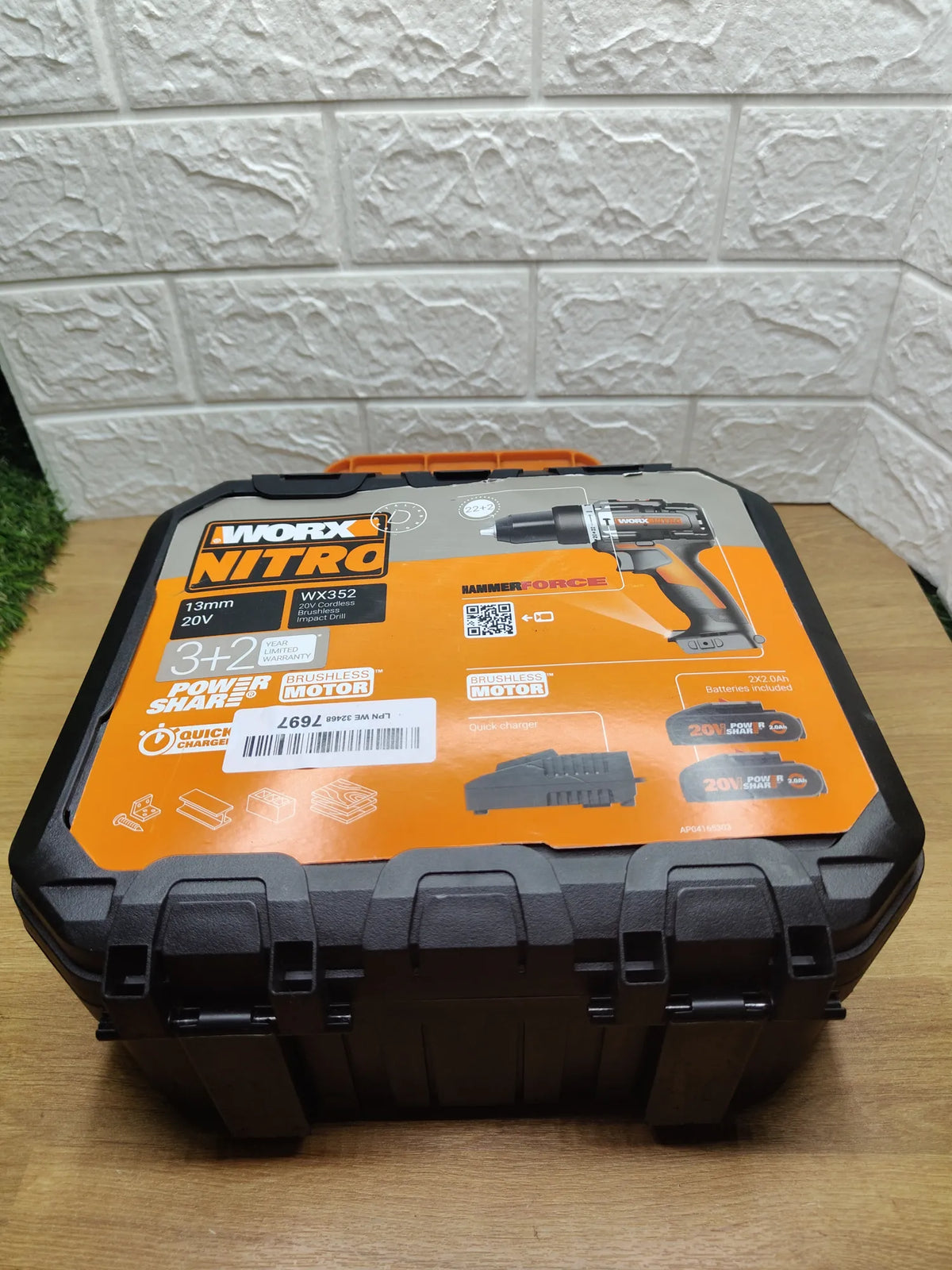 Taladro Percutor a batería WORX
