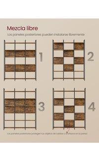 Librería, Estantería de 6 Niveles