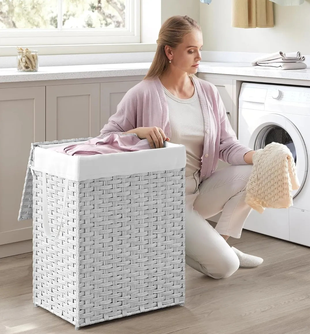 Cesto para la ropa sucia de 90 litros