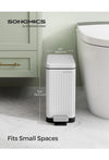 Basurero para baño SONGMICS
