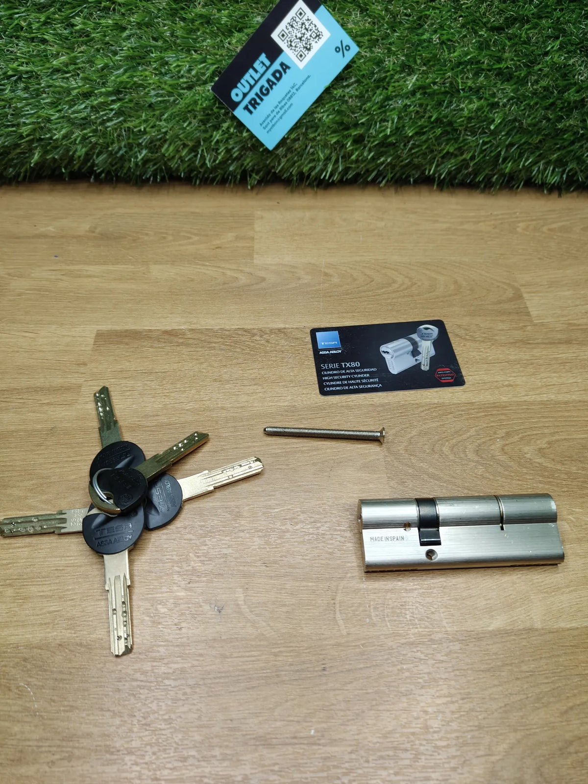 Cilindro de alta seguridad Tesa Assa Abloy